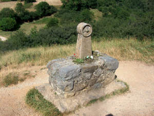 St�le cathare - Ch�teau de Monts�gur - France